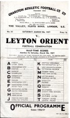 Charlton Athletic v Leyton Orient