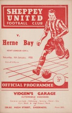 Sheppey United v Herne Bay