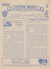 Leyton Orient v Swansea Town