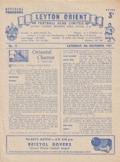 Leyton Orient v Bristol Rovers