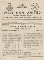 West Ham United v Fulham