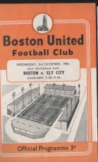 Boston United v Ely City