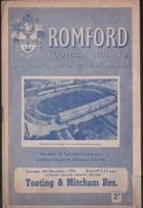 Romford v Tooting & Mitcham United
