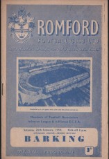 Romford v Barking