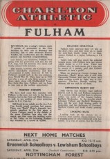 Charlton Athletic v Fulham