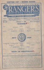 Rangers v Heart of Midlothian