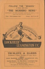 Lockheed Leamington v Tamworth