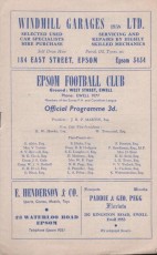 Epsom & Ewell v Wembley