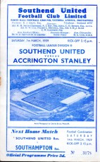 Southend United v Accrington Stanley