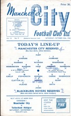 Manchester City v Blackburn Rovers