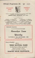 Hounslow Town v Yiewsley