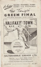 Halifax Town v Brentford