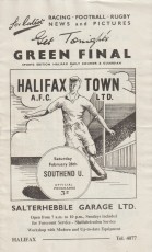 Halifax Town v Southend United
