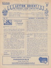 Leyton Orient v Huddersfield Town