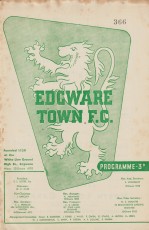 Edgware Town v Worthing