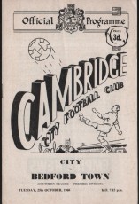 Cambridge City v Bedford Town