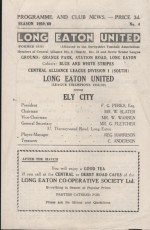 Long Eaton United v Ely City