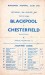 Blackpool v Chesterfield