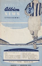 West Bromwich Albion v Leicester City
