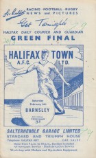 Halifax Town v Barnsley