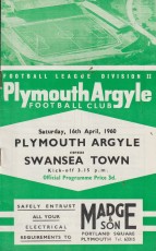 Plymouth Argyle v Swansea Town