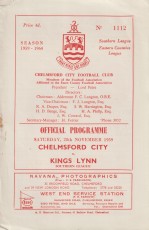 Chelmsford City v Kings Lynn