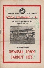 Swansea Town v Cardiff City