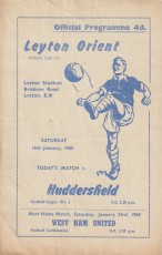 Leyton Orient v Huddersfield Town