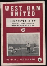 West Ham United v Leicester City
