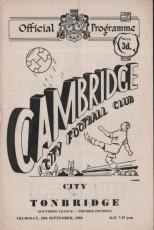Cambridge City v Tonbridge