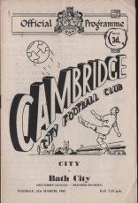 Cambridge City v Bath City