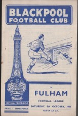 Blackpool v Fulham