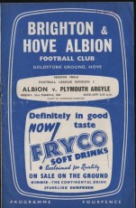 Brighton & Hove Albion v Plymouth Argyle