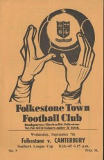 Folkestone Town v Canterbury City