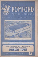 Romford v Wisbech Town