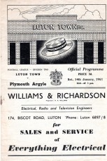 Luton Town v Plymouth Argyle