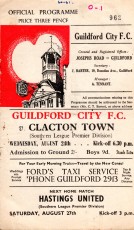 Guildford City v Clacton Town