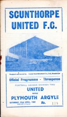 Scunthorpe United v Plymouth Argyle