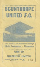 Scunthorpe United v Sheffield United