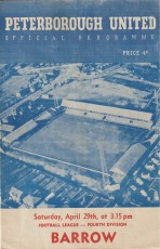 Peterborough United v Barrow