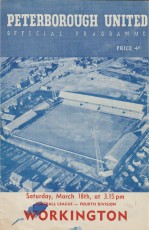Peterborough United v Workington Town