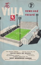 Aston Villa v West Bromwich Albion