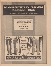 Mansfield Town v York City