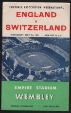 England v Switzerland