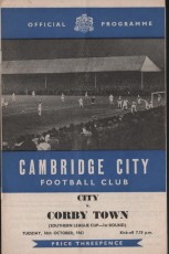 Cambridge City v Corby Town