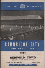 Cambridge City v Bedford Town