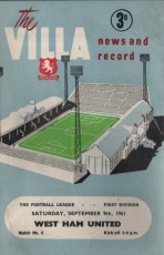 Aston Villa v West Ham United