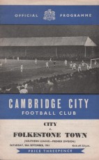 Cambridge City v Folkestone Town