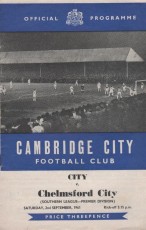 Cambridge City v Chelmsford City