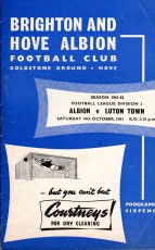 Brighton & Hove Albion v Luton Town